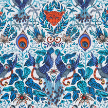 Amazon Blue Upholstered Pelmets